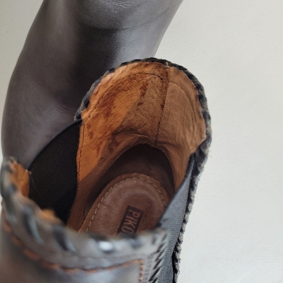 Pikolinos Leather Andorra Chelsie Ankle Pull-On Boot Block Heel - 36 US 5.5/6 - Picture 15 of 16